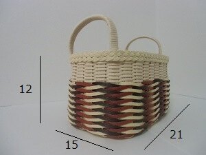 かご で作り方をマスター よろい編み